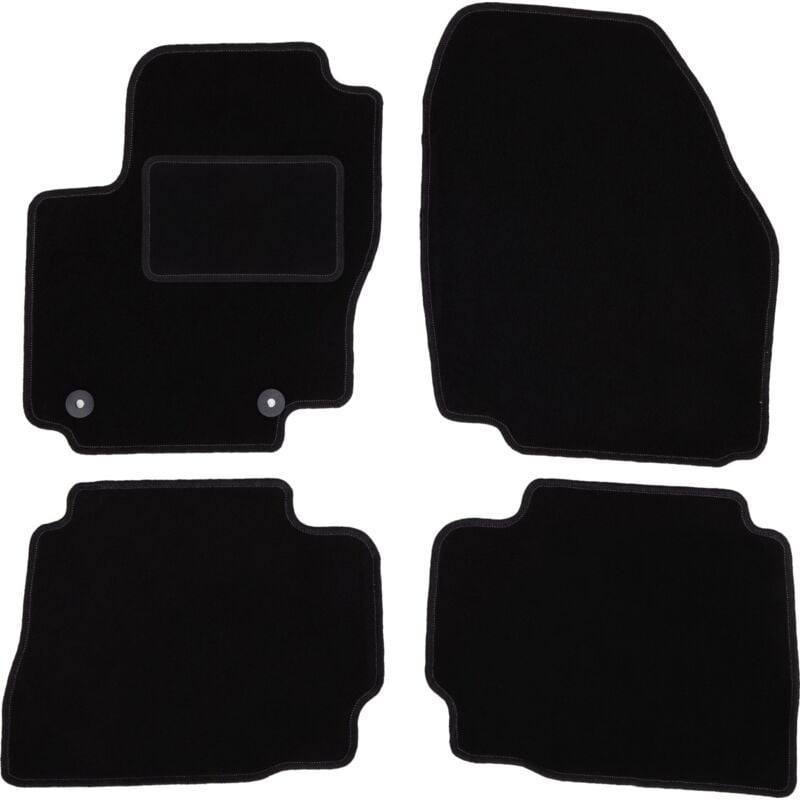 foto del prodotto tappetini in velluto nero per ford mondeo mk4 liftback, berlina, station wagon 2012 2014 