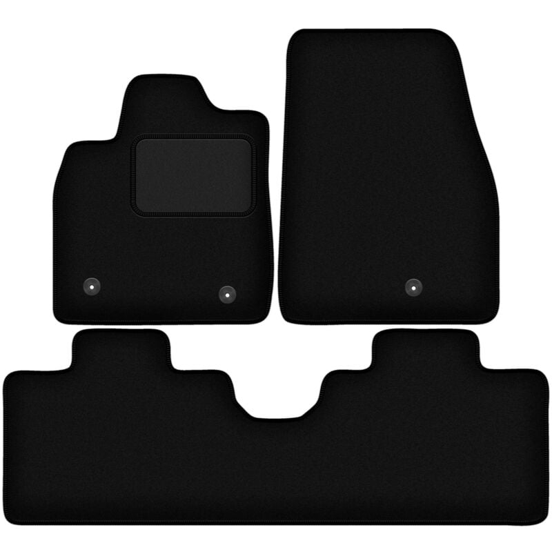 foto del prodotto tappetini in velluto nero per ford mustang mach e 0 2020 