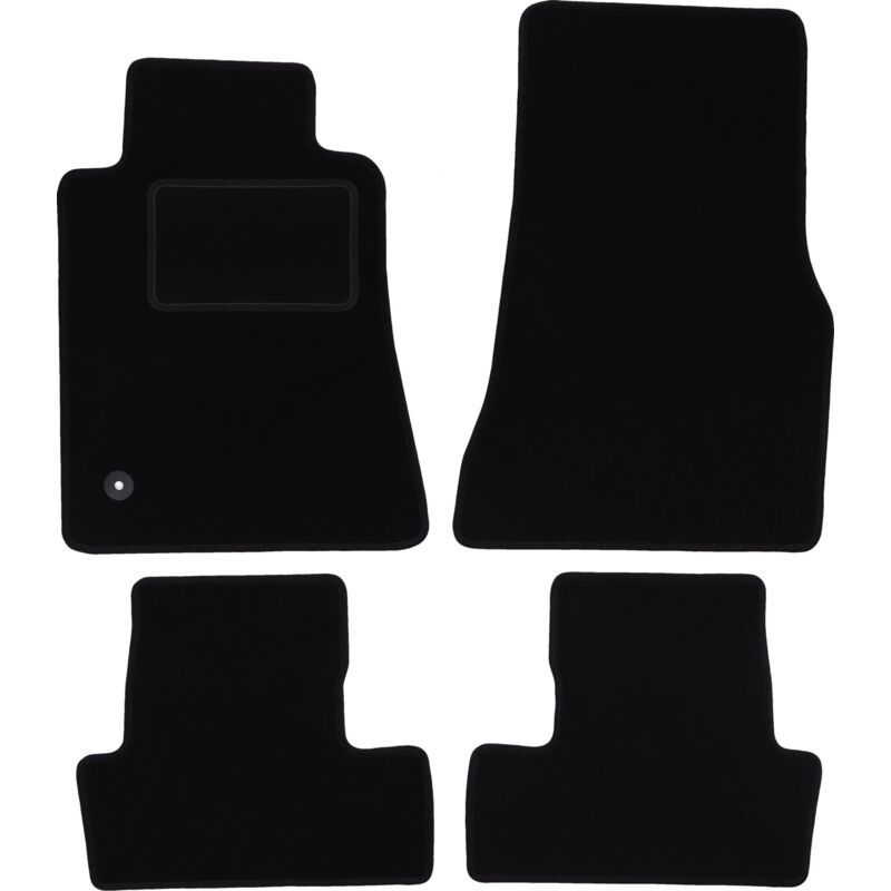 foto del prodotto tappetini in velluto nero per ford mustang mk5 coup 2004 2014 