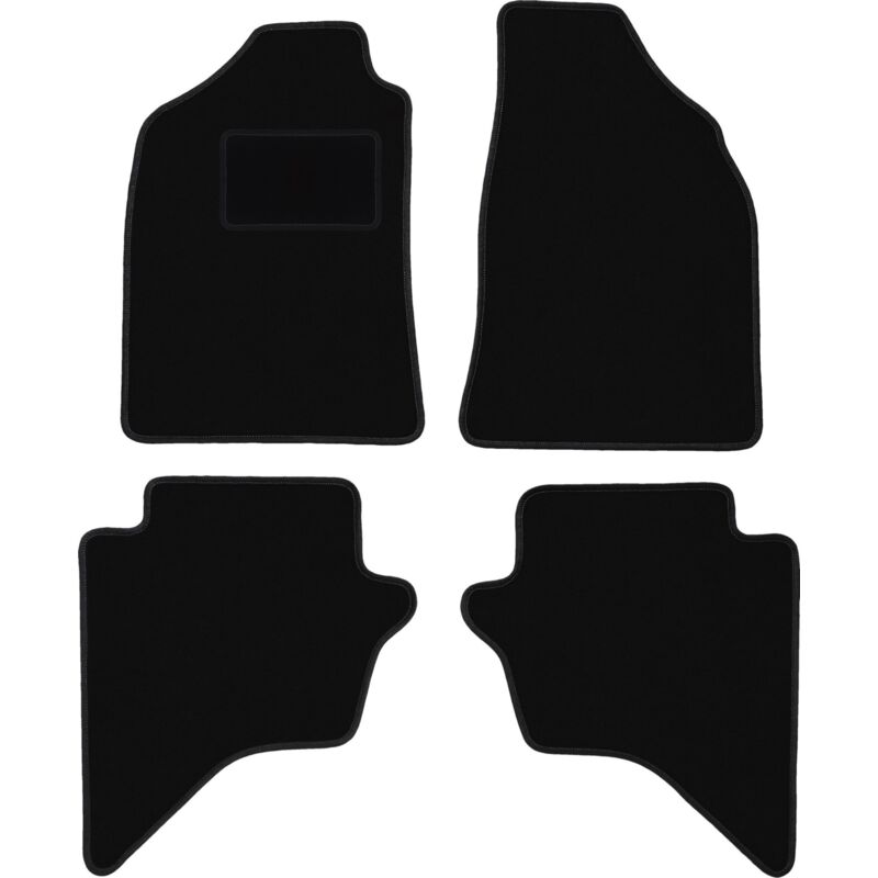 foto del prodotto tappetini in velluto nero per ford ranger mk2 pick up 2007 2012 