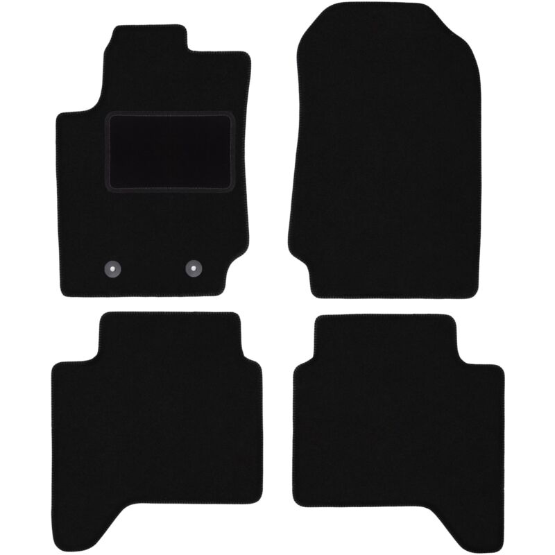foto del prodotto tappetini in velluto nero per ford ranger raptor pick up 2019 