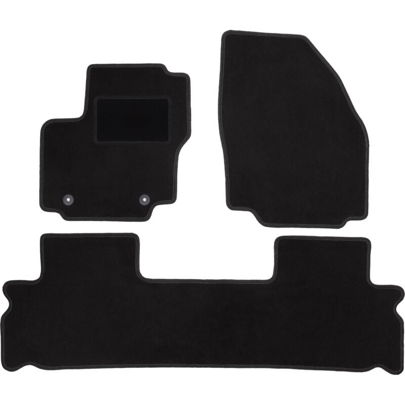 foto del prodotto tappetini in velluto nero per ford s max mk1 minivan 2006 2012 