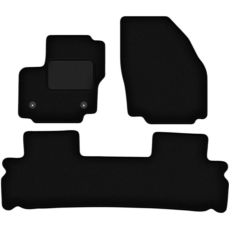 foto del prodotto tappetini in velluto nero per ford s max mk1 minivan 2012 2015 