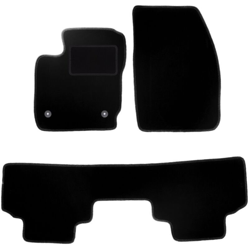 foto del prodotto tappetini in velluto nero per ford tourneo courier kombivan 2014 