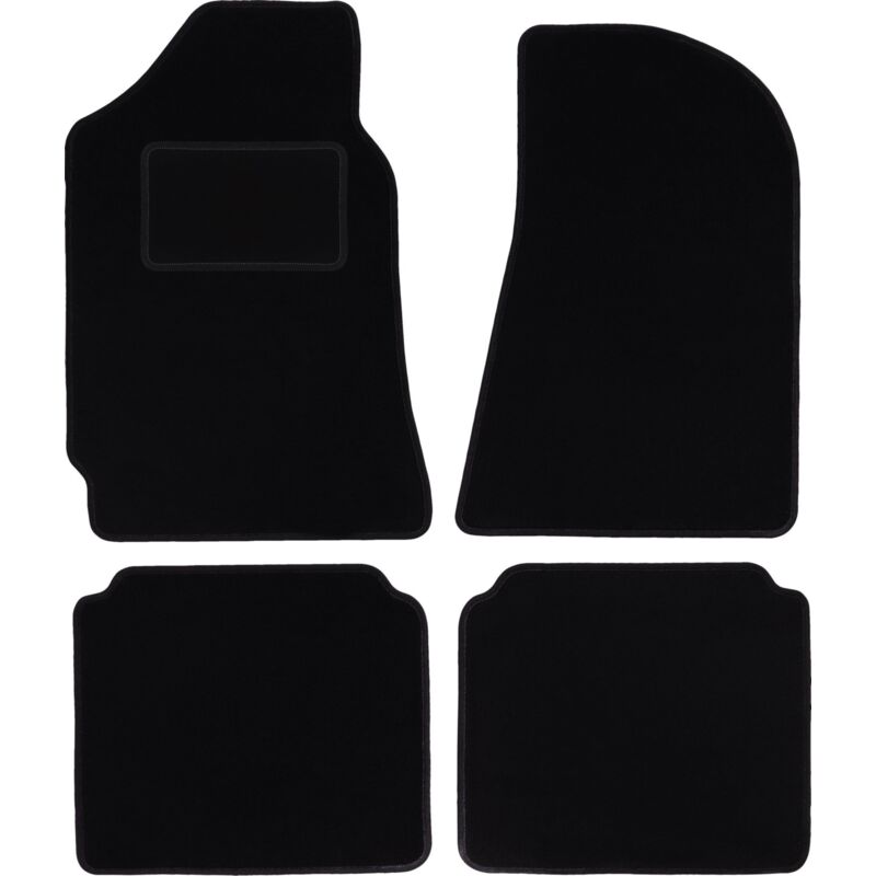 foto del prodotto tappetini in velluto nero per fso polonez liftback 1971 2002 