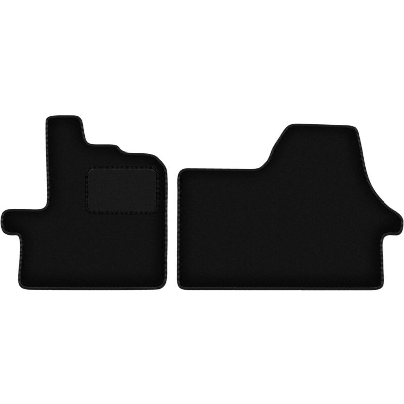 foto del prodotto tappetini in velluto nero per furgone peugeot boxer iii 2014 