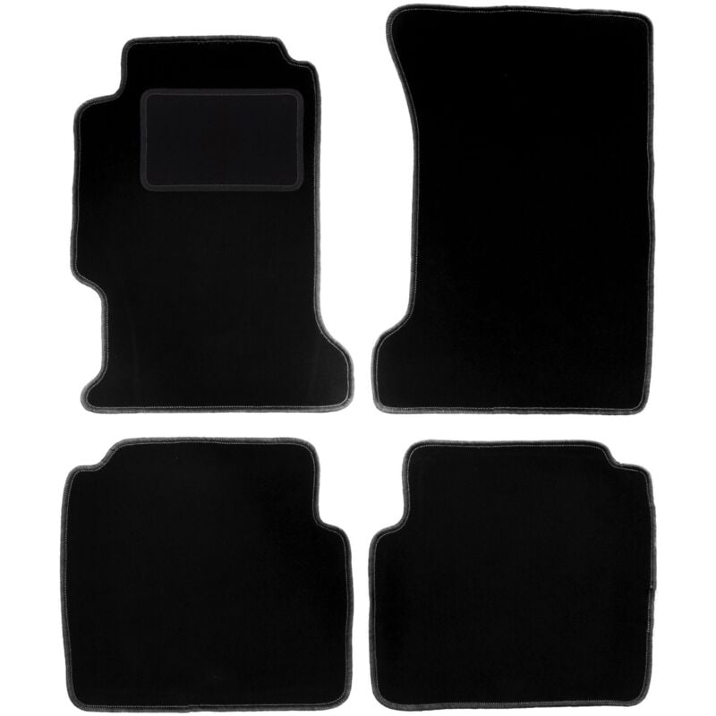 foto del prodotto tappetini in velluto nero per honda accord v station wagon, berlina 1993 1997 