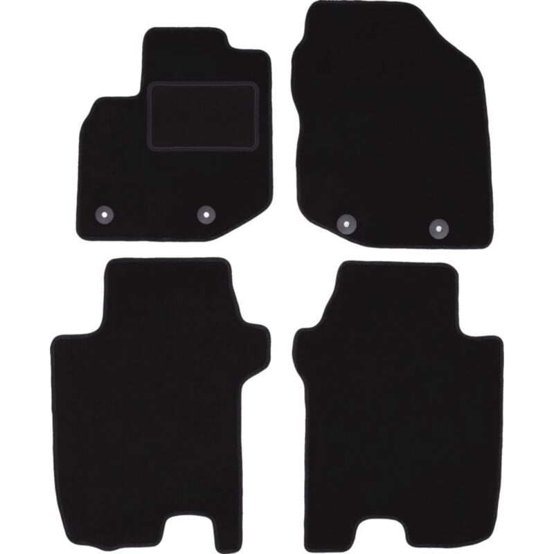 foto del prodotto tappetini in velluto nero per honda city v berlina 2008 2011 