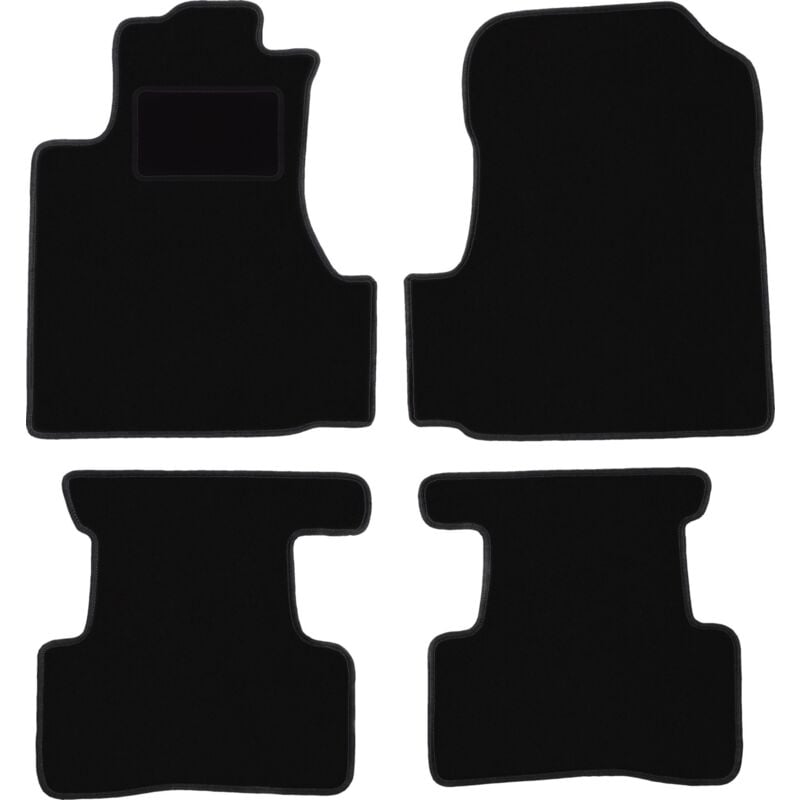 foto del prodotto tappetini in velluto nero per honda cr v iii suv 2006 2011 