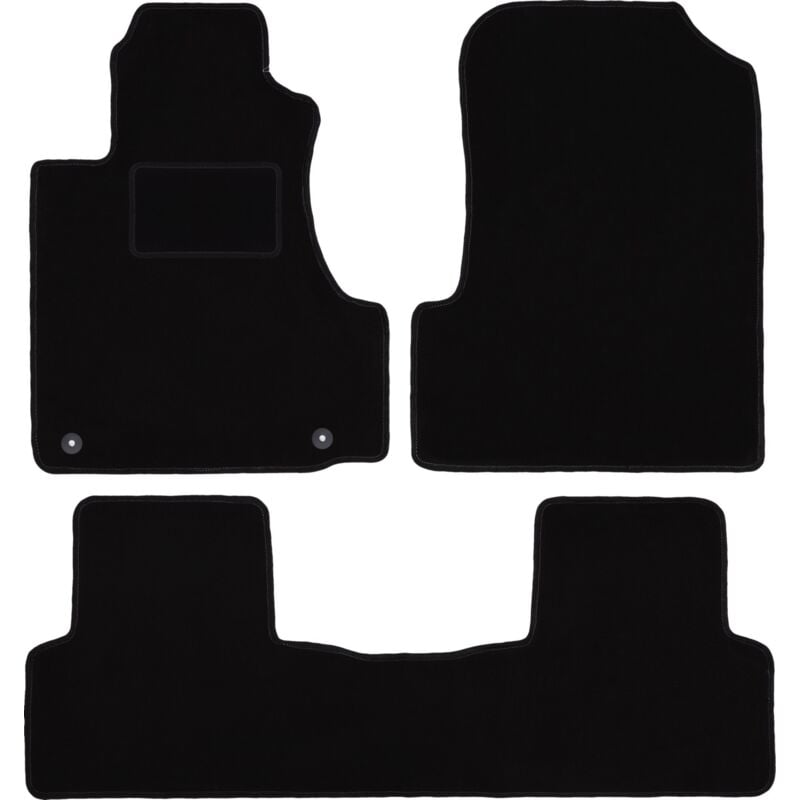 foto del prodotto tappetini in velluto nero per honda cr v iii suv 2006 2012 