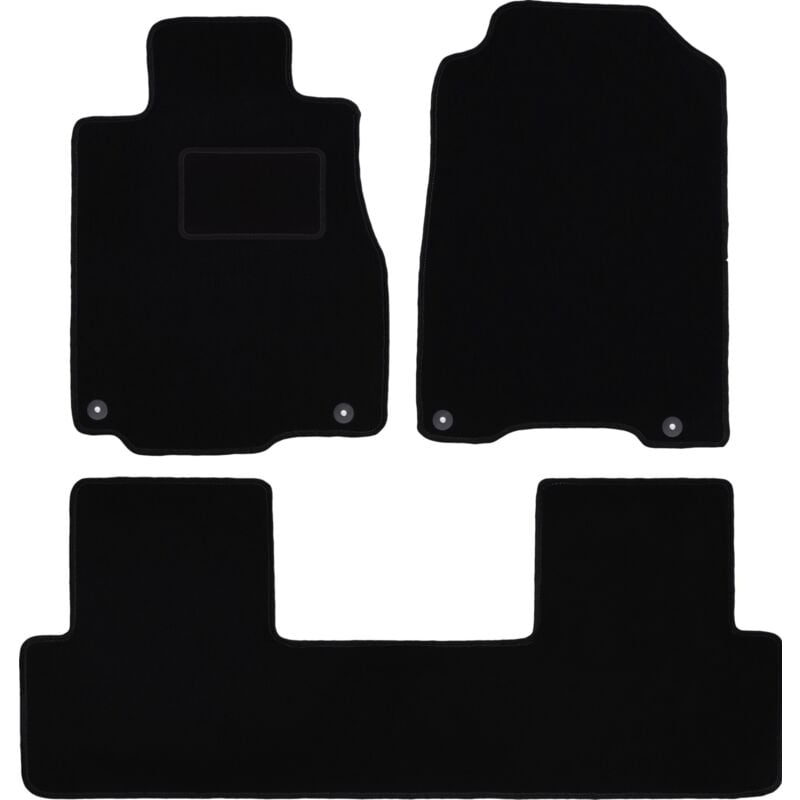 foto del prodotto tappetini in velluto nero per honda cr v iv suv 2011 2018 