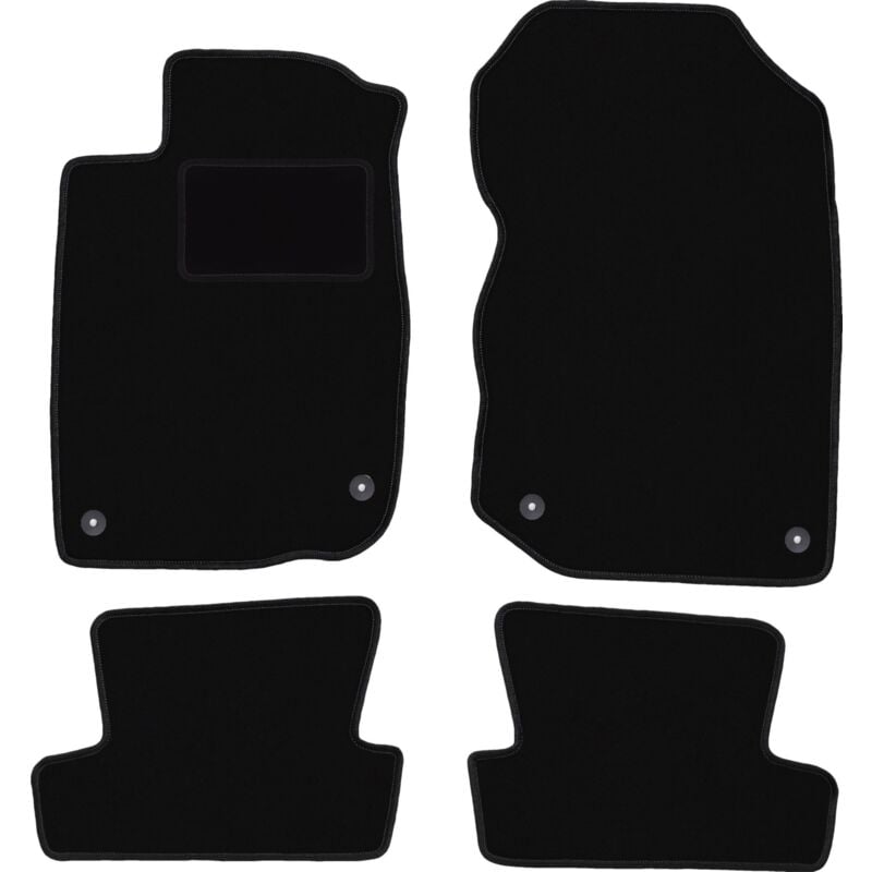 foto del prodotto tappetini in velluto nero per honda cr z coup 2010 2016 