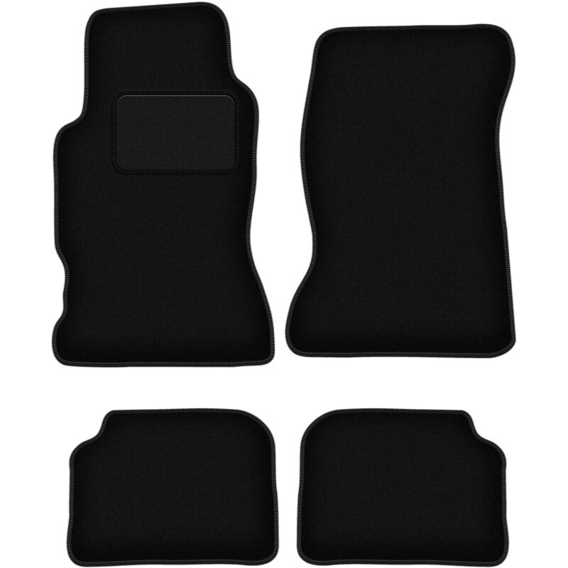 foto del prodotto tappetini in velluto nero per honda legend ii coup 1991 1996 