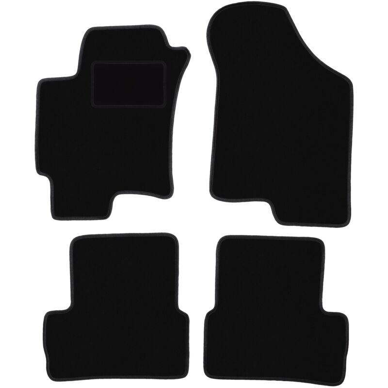 foto del prodotto tappetini in velluto nero per hyundai coupe ii gk coup 2001 2008 