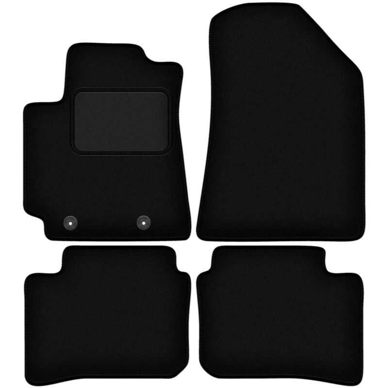 foto del prodotto tappetini in velluto nero per hyundai i10 iii hatchback 2019 