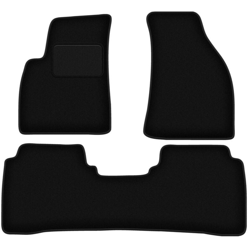 foto del prodotto tappetini in velluto nero per hyundai santafe i suv 2000 2006 