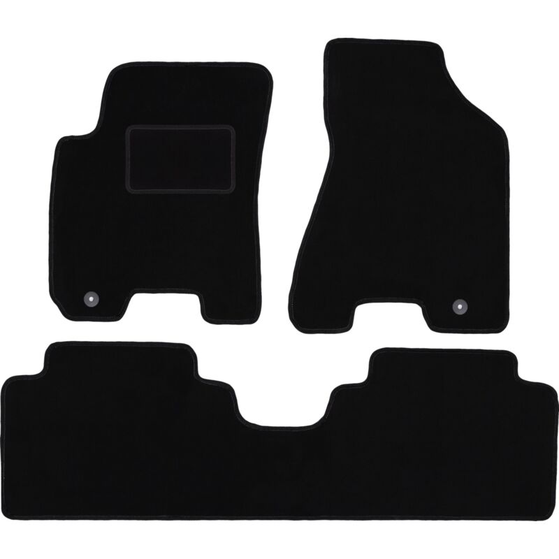 foto del prodotto tappetini in velluto nero per hyundai tucson i suv 2004 2010 