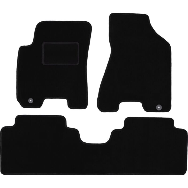 foto del prodotto tappetini in velluto nero per hyundai tucson i suv 2004 2010 