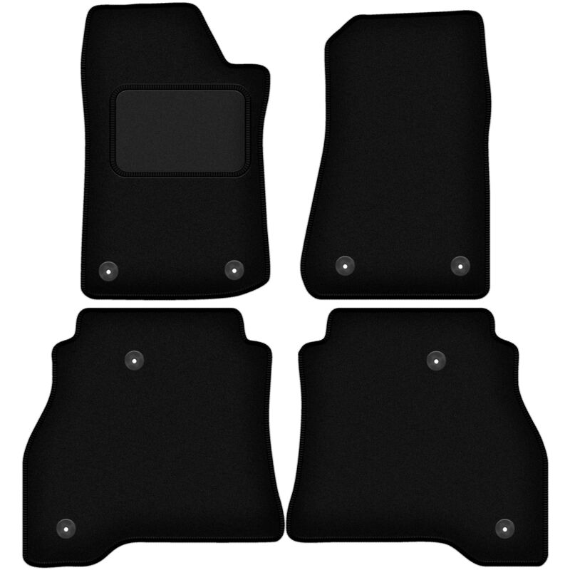 foto del prodotto tappetini in velluto nero per jeep gladiator 0 2019 
