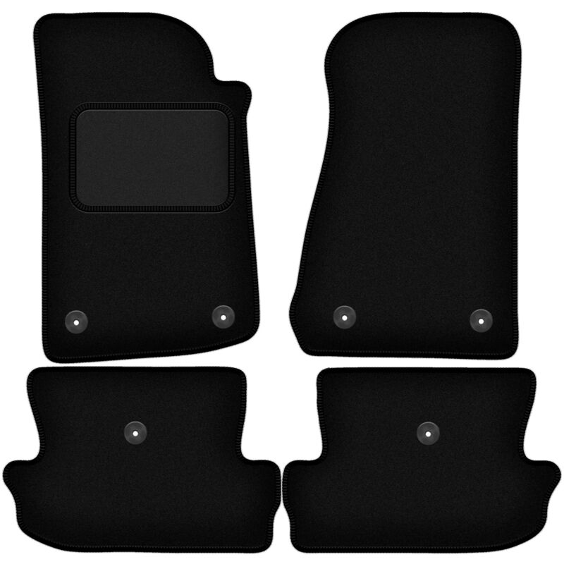 foto del prodotto tappetini in velluto nero per jeep wrangler jl 2 porte 2017 
