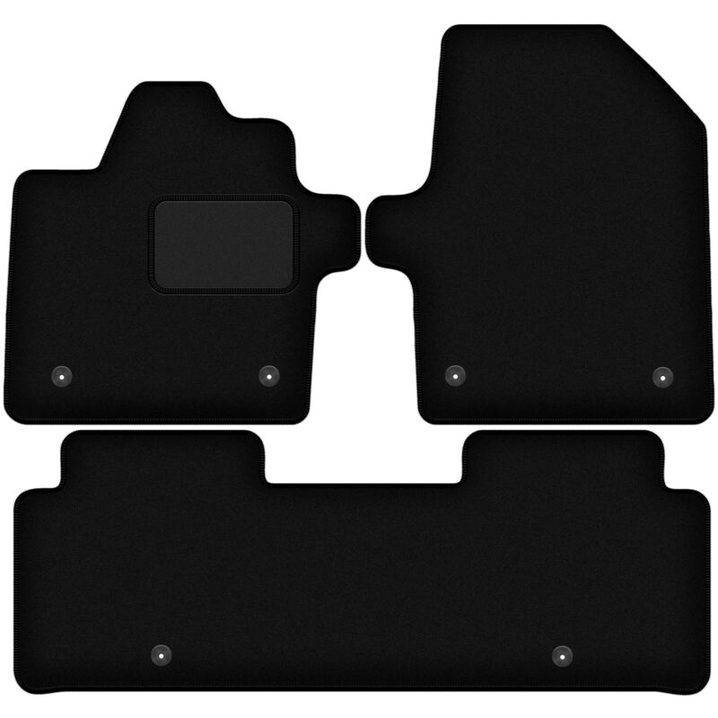 foto del prodotto tappetini in velluto nero per kia ev6 crossover 2021 