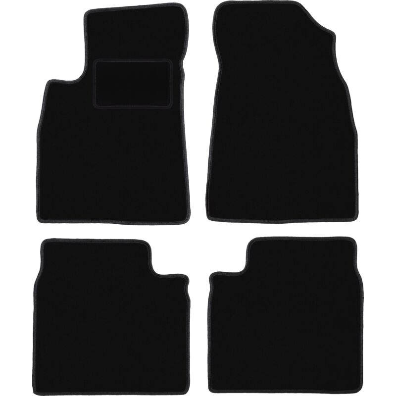 foto del prodotto tappetini in velluto nero per kia opirus berlina 2002 2011 