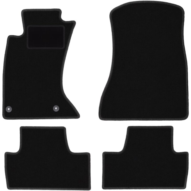 foto del prodotto tappetini in velluto nero per lexus is ii 4wd berlina 2005 2013 