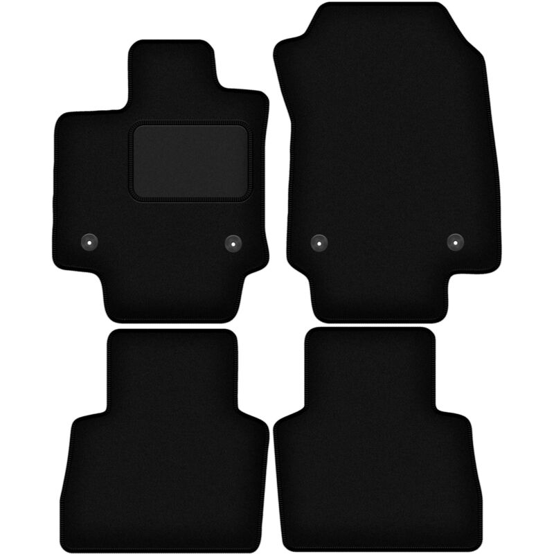 foto del prodotto tappetini in velluto nero per lexus nx ii 0 2021 