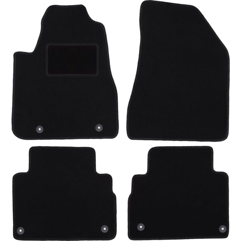 foto del prodotto tappetini in velluto nero per lexus rx ii suv 2003 2008 