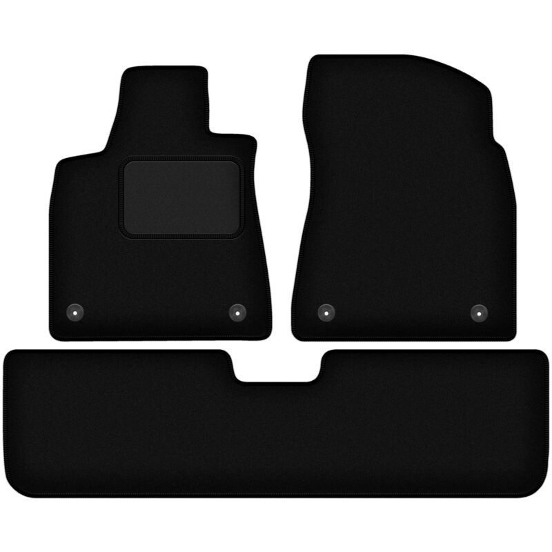 foto del prodotto tappetini in velluto nero per lexus rx iv 0 2015 2022 