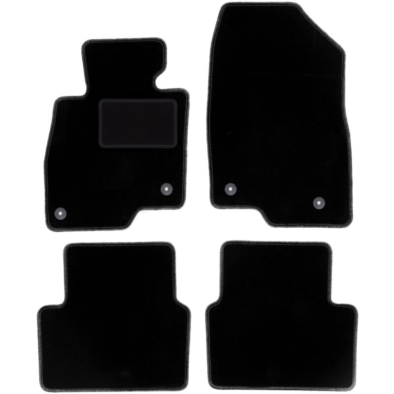 foto del prodotto tappetini in velluto nero per mazda 3 iii bm hatchback, berlina 2013 