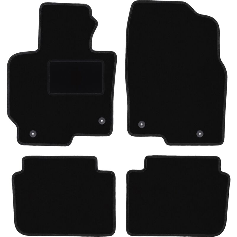 foto del prodotto tappetini in velluto nero per mazda cx 5 i suv 2012 2017 