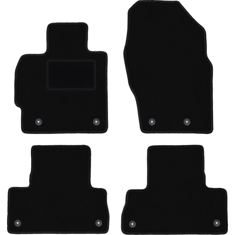 foto del prodotto tappetini in velluto nero per mazda cx 7 suv 2009 2012 