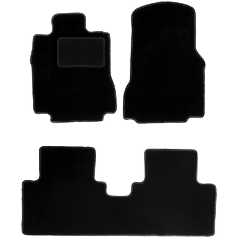 foto del prodotto tappetini in velluto nero per mercedes a w168 hatchback 1997 2005 