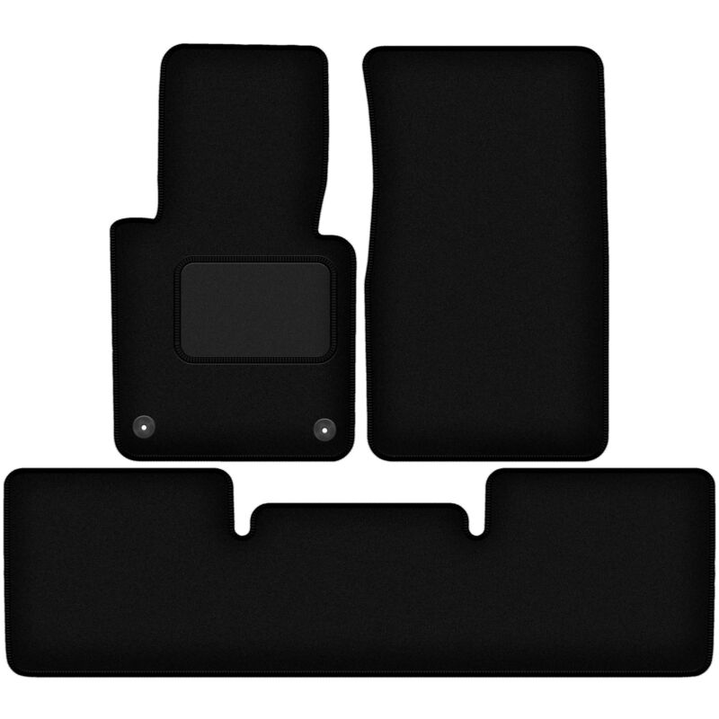 foto del prodotto tappetini in velluto nero per mercedes g w461 fuoristrada 1978 2008 