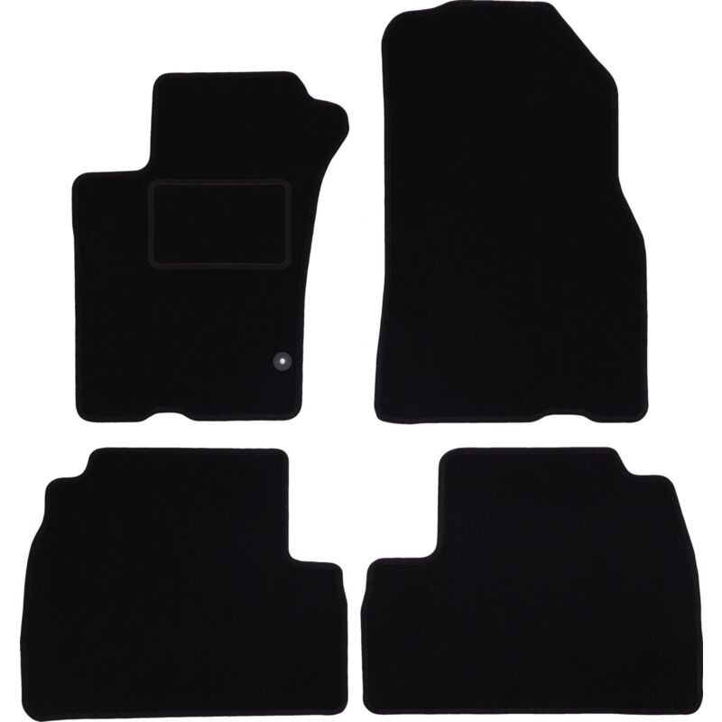 foto del prodotto tappetini in velluto nero per mercedes ml w163 suv 1998 2005 