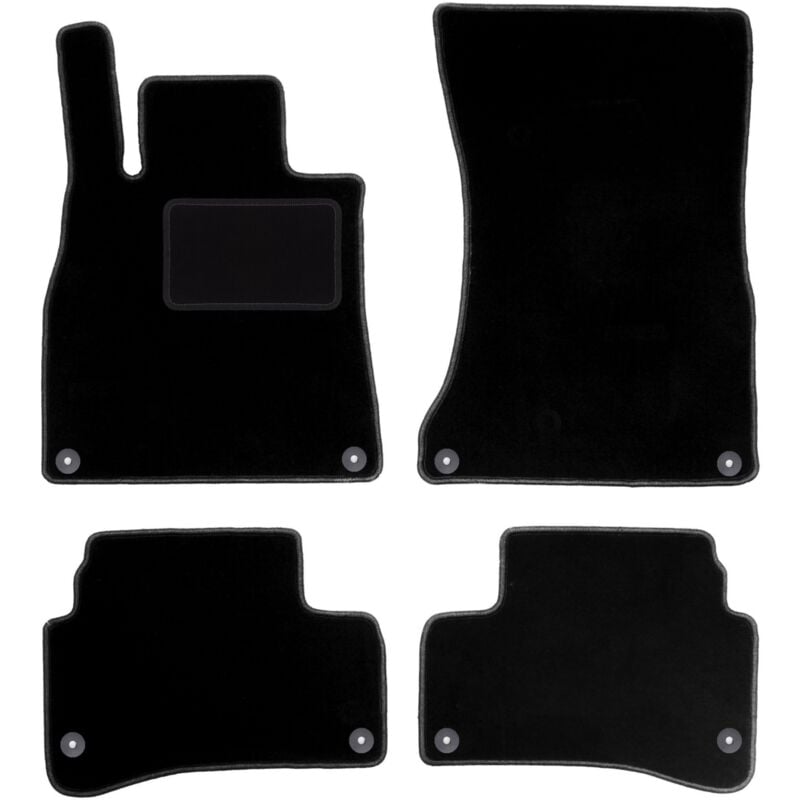 foto del prodotto tappetini in velluto nero per mercedes s w222 berlina 2013 2020 