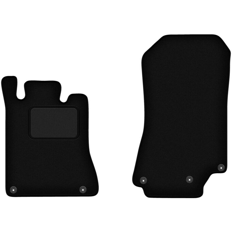 foto del prodotto tappetini in velluto nero per mercedes sl r129 500 sl 1989 2001 