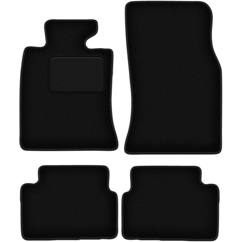 foto del prodotto tappetini in velluto nero per mini clubman r55 hatchback 2006 