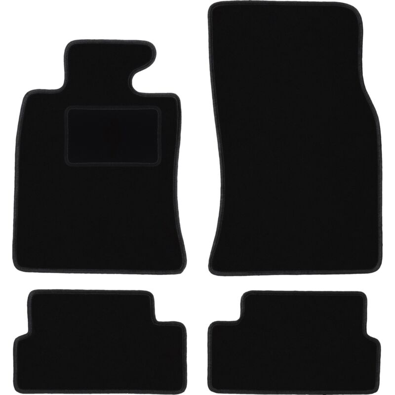 foto del prodotto tappetini in velluto nero per mini cooper ii r57 decappottabile 2006 2013 