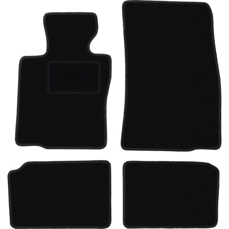 foto del prodotto tappetini in velluto nero per mini countryman r60 hatchback 2010 2017 