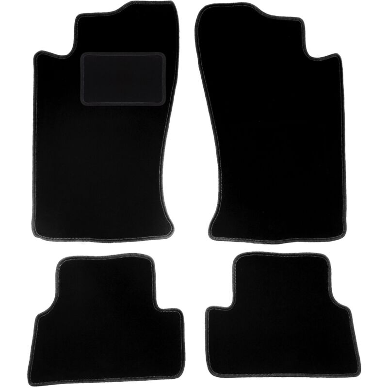 foto del prodotto tappetini in velluto nero per mitsubishi eclipse 2g coup 1995 1999 