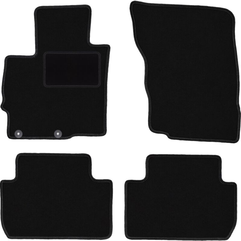 foto del prodotto tappetini in velluto nero per mitsubishi eclipse cross suv 2017 