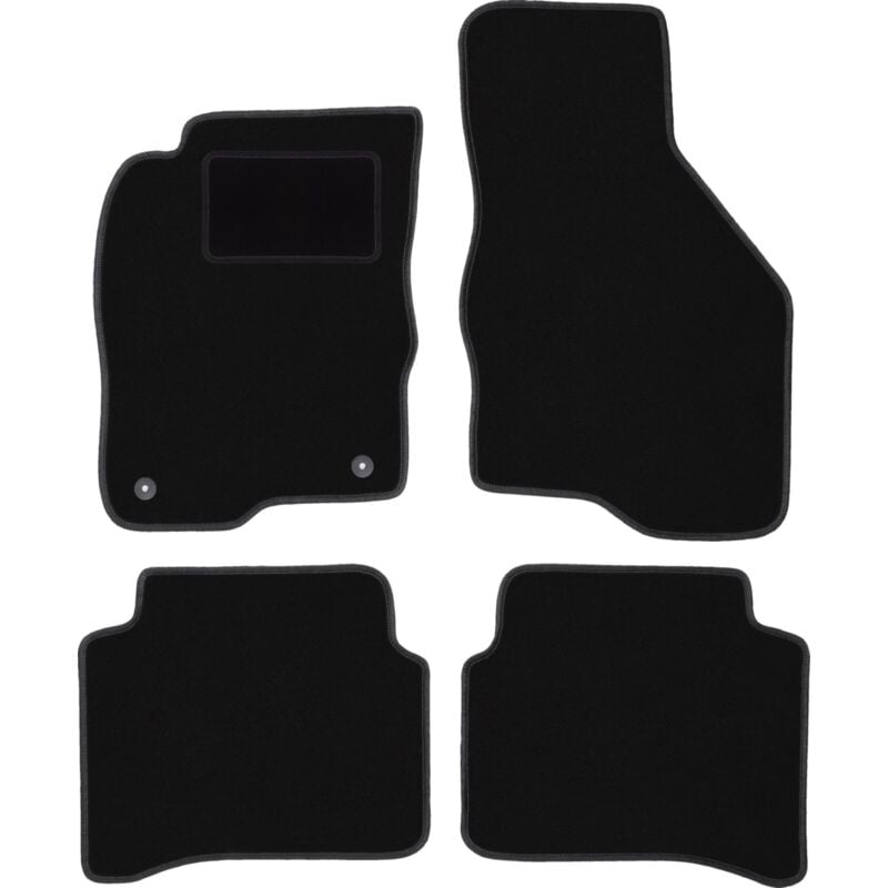foto del prodotto tappetini in velluto nero per: mitsubishi galant viii station wagon, berlina (1996-2007)