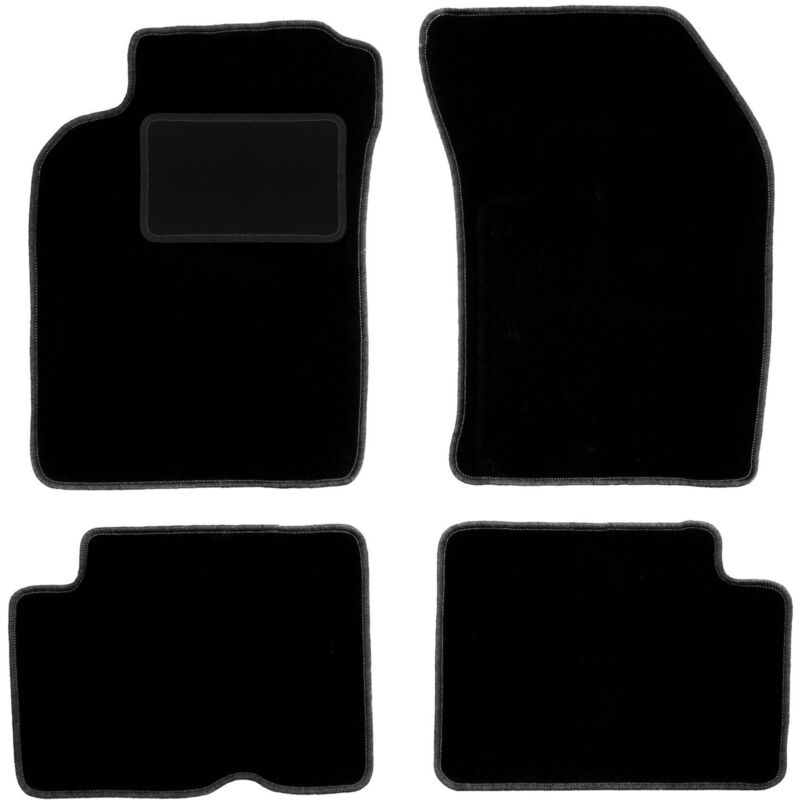 foto del prodotto tappetini in velluto nero per nissan almera n15 hatchback, berlina 1995 2000 