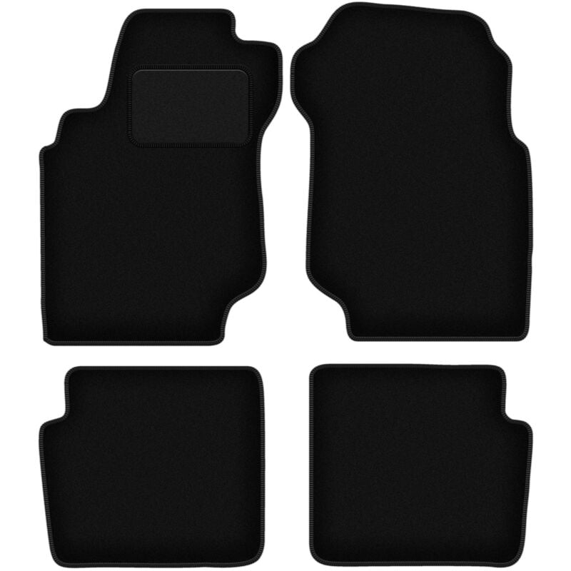 foto del prodotto tappetini in velluto nero per nissan maxima iv berlina 1995 2000 