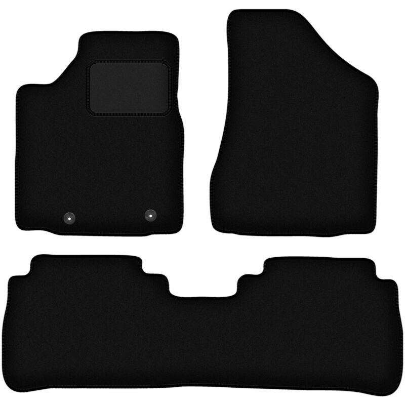 foto del prodotto tappetini in velluto nero per nissan murano z50 suv 2003 2008 