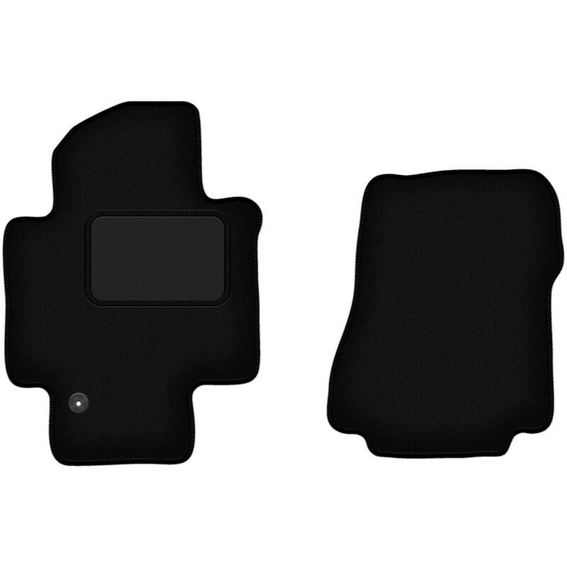 foto del prodotto tappetini in velluto nero per nissan nv200 van 2009 