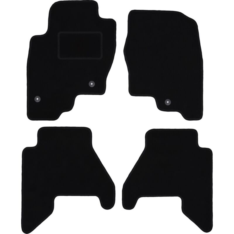 foto del prodotto tappetini in velluto nero per nissan pathfinder r51 suv 2004 2014 
