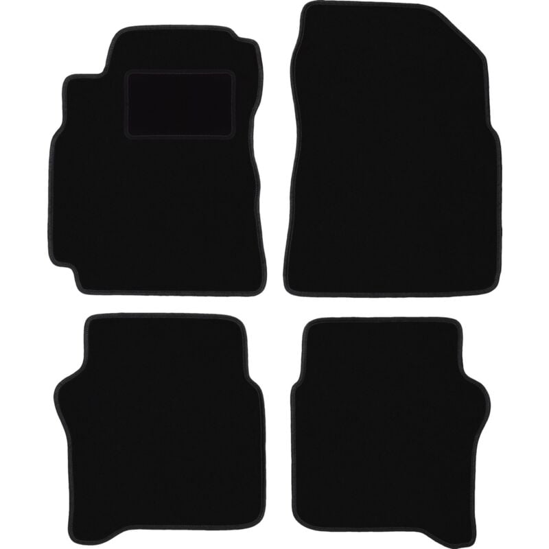 foto del prodotto tappetini in velluto nero per nissan primera p12 station wagon, berlina, liftback 2001 2007 